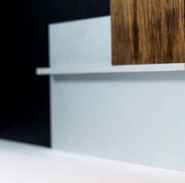 Плинтус для оштукатуренных стен и панелей из гипсокартона 12.5 мм аналог Италии 10174 Profilpas.