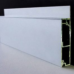 Плинтус из алюминия BGF.