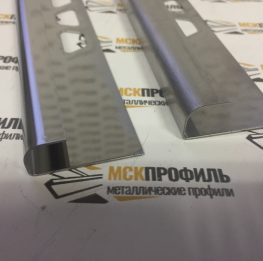 Закругленный внешний настенный профиль RJ из нержавеющей стали